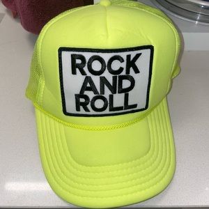 Aviator Nation ROCK & ROLL trucker hat
